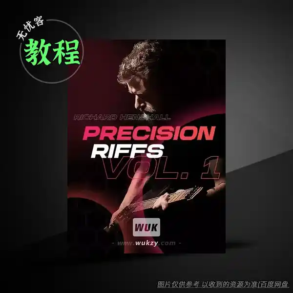 教程	JTC Richard Henshall Precision Riffs Vol.1（金属riff教程）