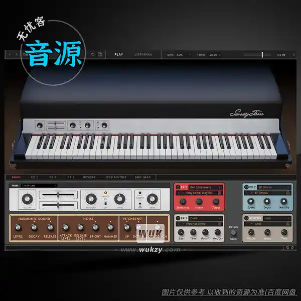 音源 KORG EP-1 v1.2.1（EP-1 电钢琴）