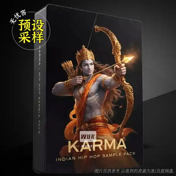 采样	Kriti Mi Karma Indian Hip Hop Sample Pack（印度嘻哈采样）