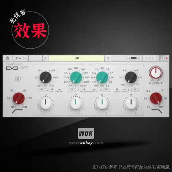 效果	Kuassa EVE-AT1（均衡效果器）（W）