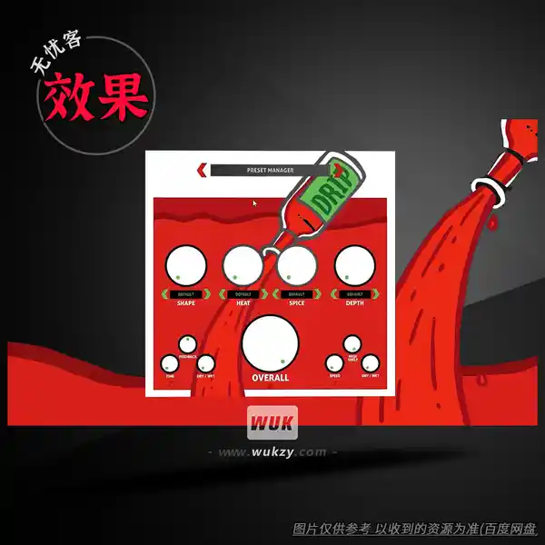 效果	Kyle Beats Drip FX（旋律创意转变成优美的音调）（W+M）