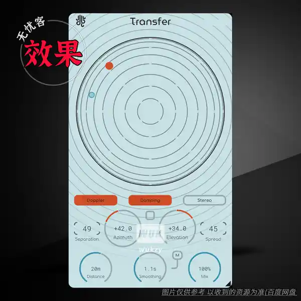 效果	Lese Transfer（音频定位器）（W）