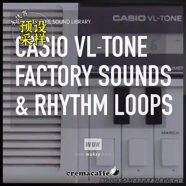 采样	LofiAndy Sounds Casio Vl1 Factory Sounds And Rhythm Loops（卡西欧音色采样）