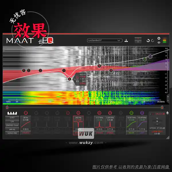 效果	MAAT Digital thEQred（均衡插件）（W）
