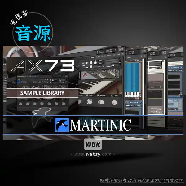 KTK	Martinic AX73 Sample Library KONTAKT（AX73 采样库）