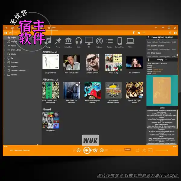 工具	MediaMonkey Gold（音频管理工具）（W）