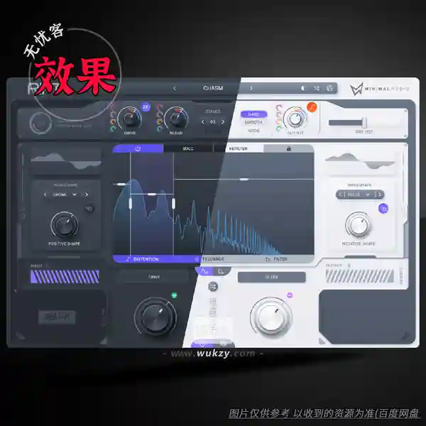 效果	Minimal Audio Rift（高级混合失真）（W）