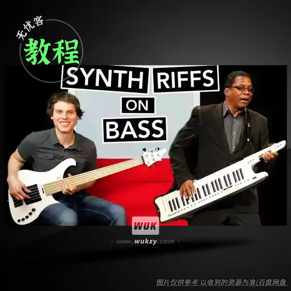 打包8套贝斯教程	Nate Navarro 10 Classic Synth Riffs On Bass Guitar（贝斯riff教程）