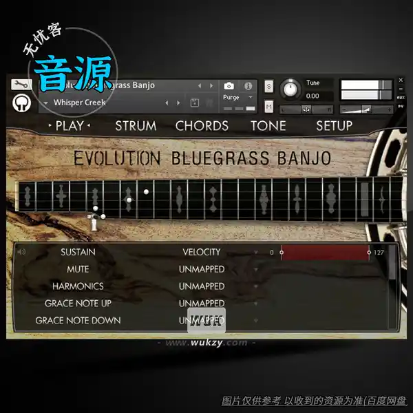 KTK	Orange Tree Samples Evolution Bluegrass Banjo（蓝草班卓琴）