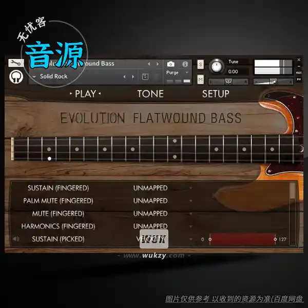 KTK	Orange Tree Samples Evolution Flatwound Bass v1.3.0（平卷弦电贝斯）