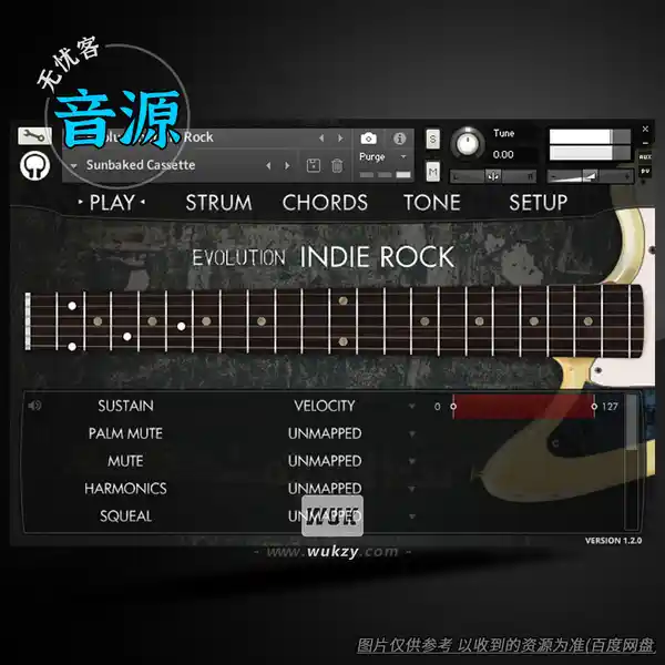 KTK	Orange Tree Samples Evolution Indie Rock v1.3.0（独立摇滚电吉他）