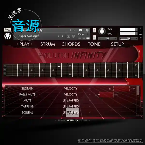 KTK	Orange Tree Samples Evolution Infinity Guitar v1.3.0（∞无限延音电吉他）