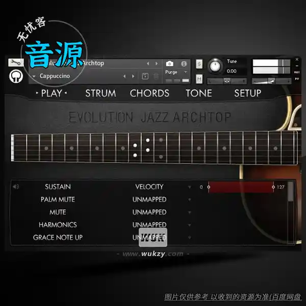 KTK	Orange Tree Samples Evolution Jazz Archtop v1.3.0（爵士拱顶电吉他）