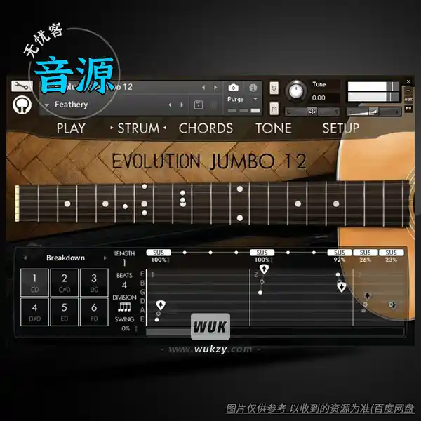 KTK	Orange Tree Samples Evolution Jumbo 12 v1.3.0（12弦大箱木吉他）