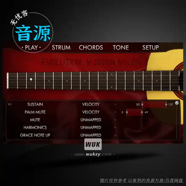 KTK	Orange Tree Samples Evolution Modern Nylon v1.3.0（现代尼龙弦吉他）