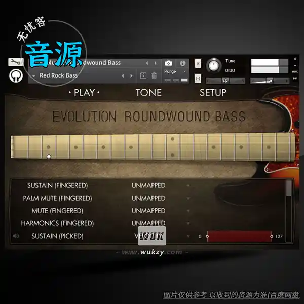 KTK	Orange Tree Samples Evolution Roundwound Bass v1.3.0（圆卷弦电贝斯）