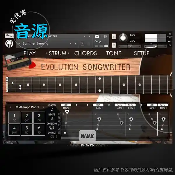 KTK	Orange Tree Samples Evolution Songwriter v1.3.0（创作人原声吉他）
