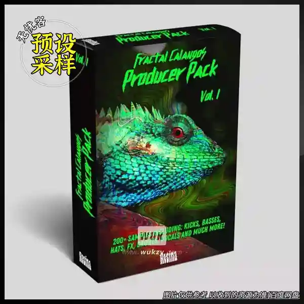 采样	Resina Records Fractal Calangos Producer Pack Vol.1（制作素材包）
