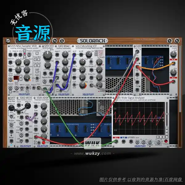 音源	SoloStuff SoloRack v2.22（模块化合成器）（W）