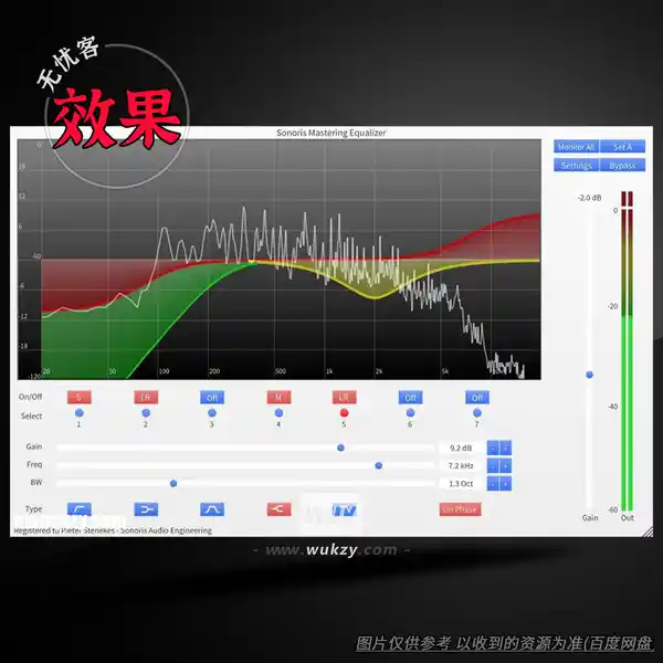 效果	Sonoris Mastering Plugins（母带套装）（W）
