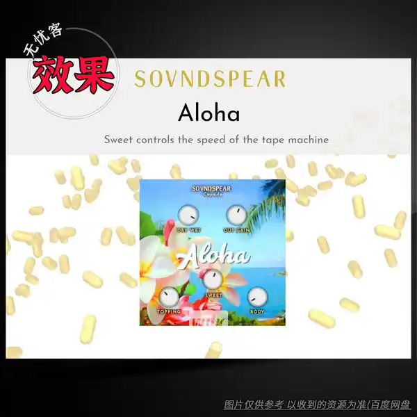 效果	Soundspear Aloha（复古磁带机）（W+M）