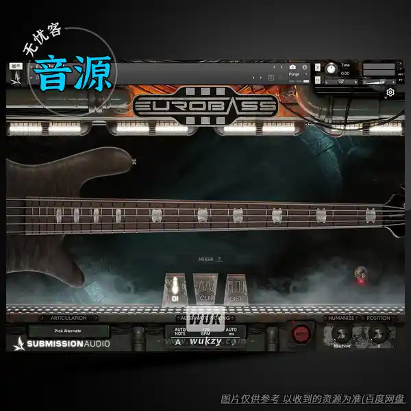 KTK	Submission Audio EuroBass 3（EuroBass 三代欧式金属贝斯）