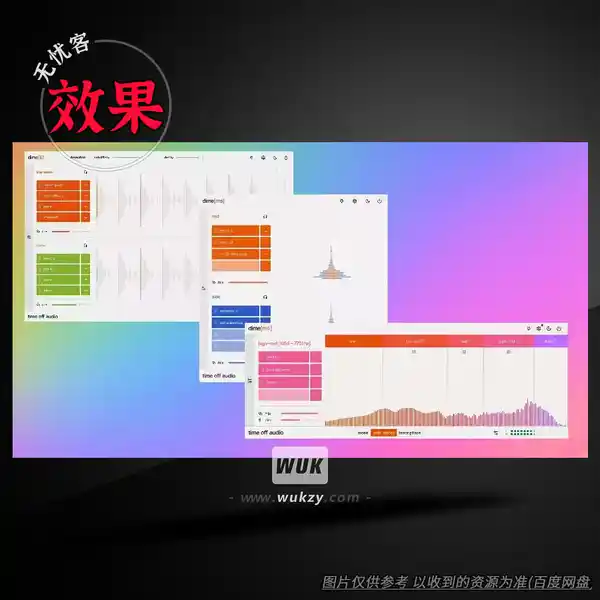 效果	Time Off Audio Dime Bundle（平面风插件套装）（W）