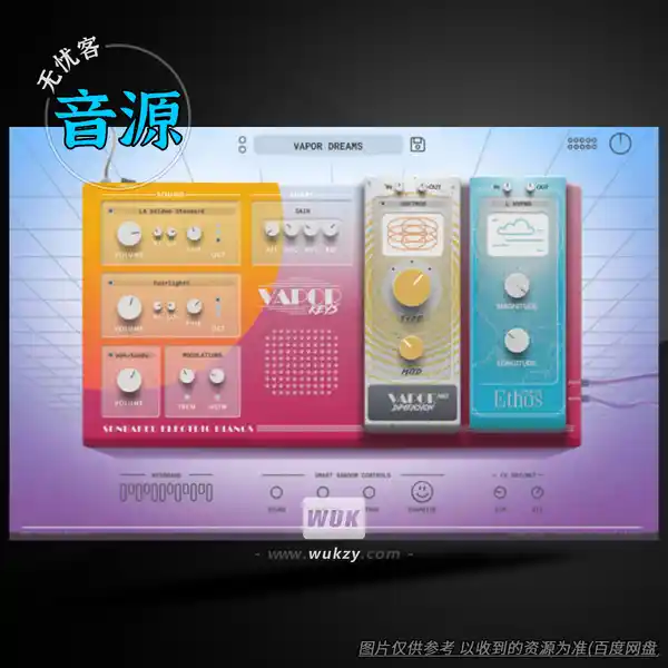 KTK	Karanyi Sounds Vapor Keys 1（90 年代 FM 电钢琴）