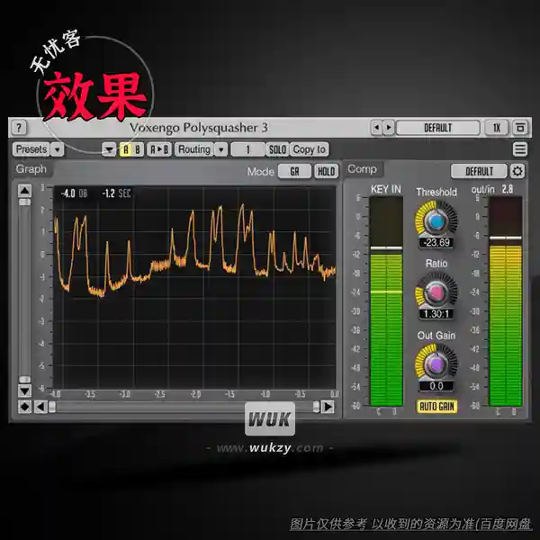 效果	Voxengo Polysquasher（压缩效果器）（W+M）