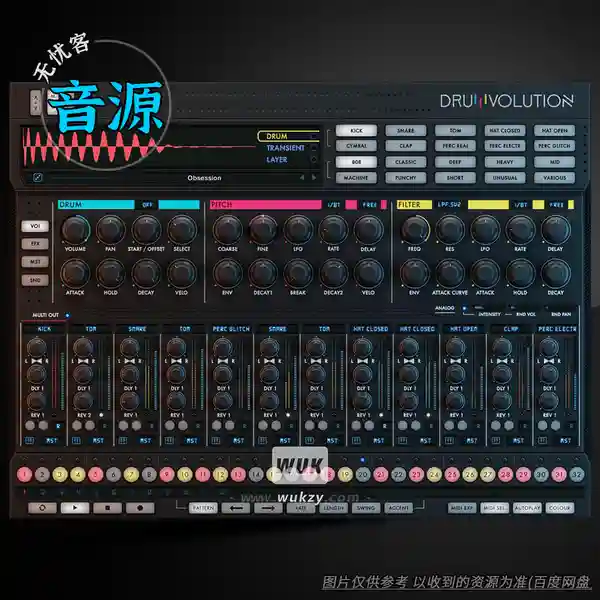 KTK	Wave Alchemy Drumvolution（现代混合鼓组进化库）