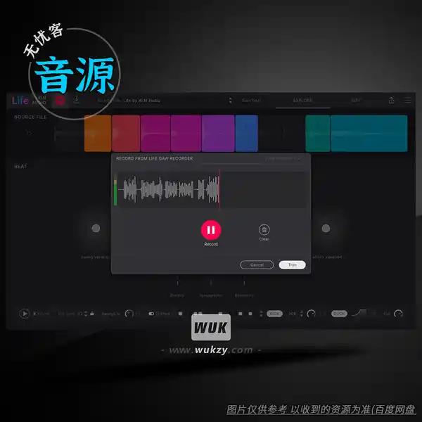 工具	XLN Audio Life DAW Recorder v1.2.3.1（DAW录音工具）（W）