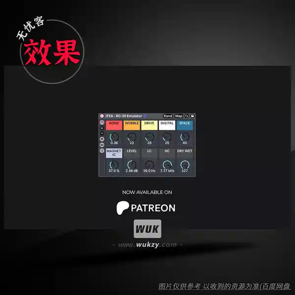预设	iFeature RC 20 Emulator Ableton Rack ABLETON RACK（RC-20模拟机架）