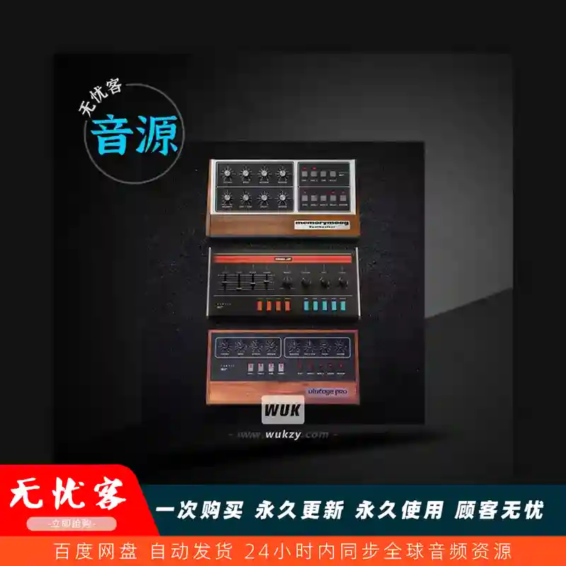 音源	AIR Music Technology Fabric Vintage Synths Vol 1 v1.0.0.35（复古合成音源）（W+M）