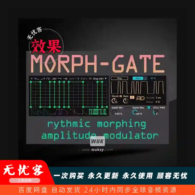 工具	Agentic Devices Morph-Gate Max for Live AMXD（门限变形工具）