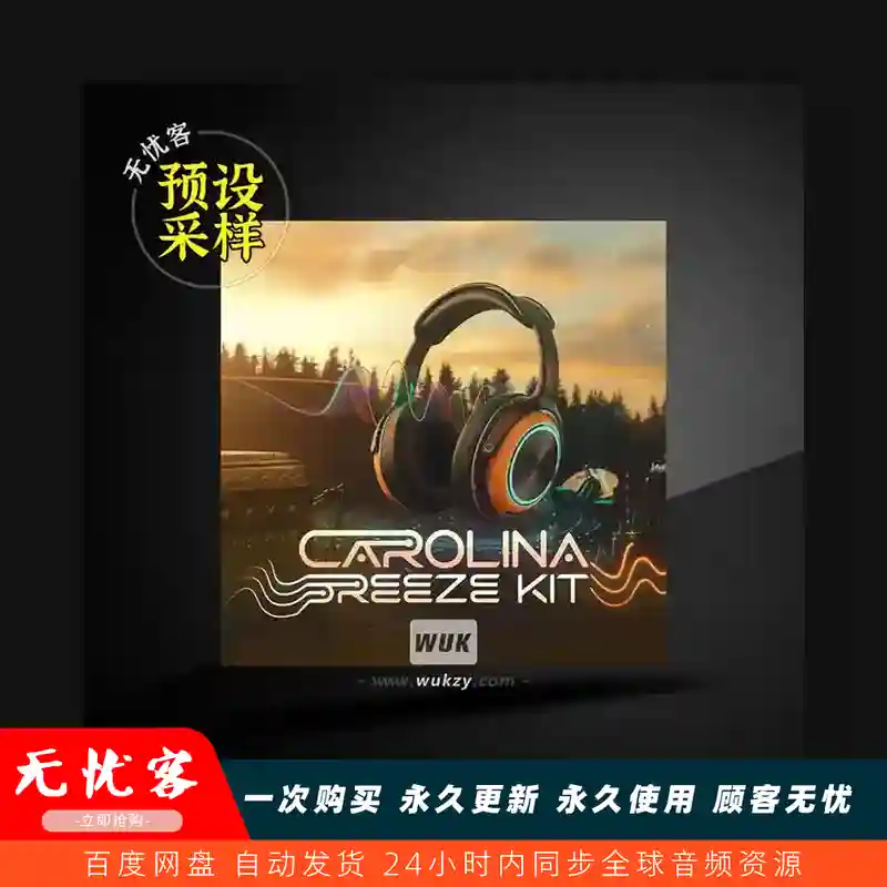 采样	Chosen 1 Sounds Carolina Breeze Drumkit WAV（鼓组采样）