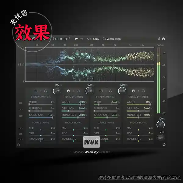 效果	Crave DSP Crave Stereo Enhancer 2（四频段立体声扩展器）（W）