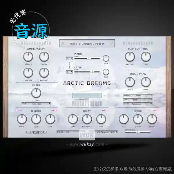 音源	Electronik Sound Lab Arctic Dreams（北极梦幻氛围）（W+M）