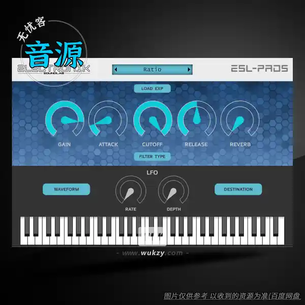 音源	Electronik Sound Lab ESL-Pads（史诗级Pad铺底垫）（W+M）