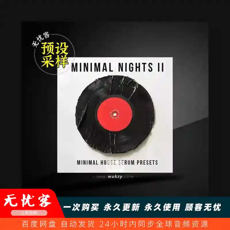 预设	EvoSounds Minimal Nights Vol.2 WAV MiDi XFER RECORDS SERUM（极简浩室预设）