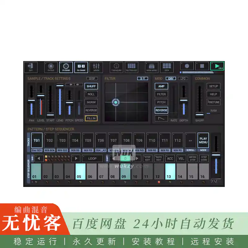 APK	G-Stomper Studio Pro Live DAW@Android平台电子现场演出DAW（APK）