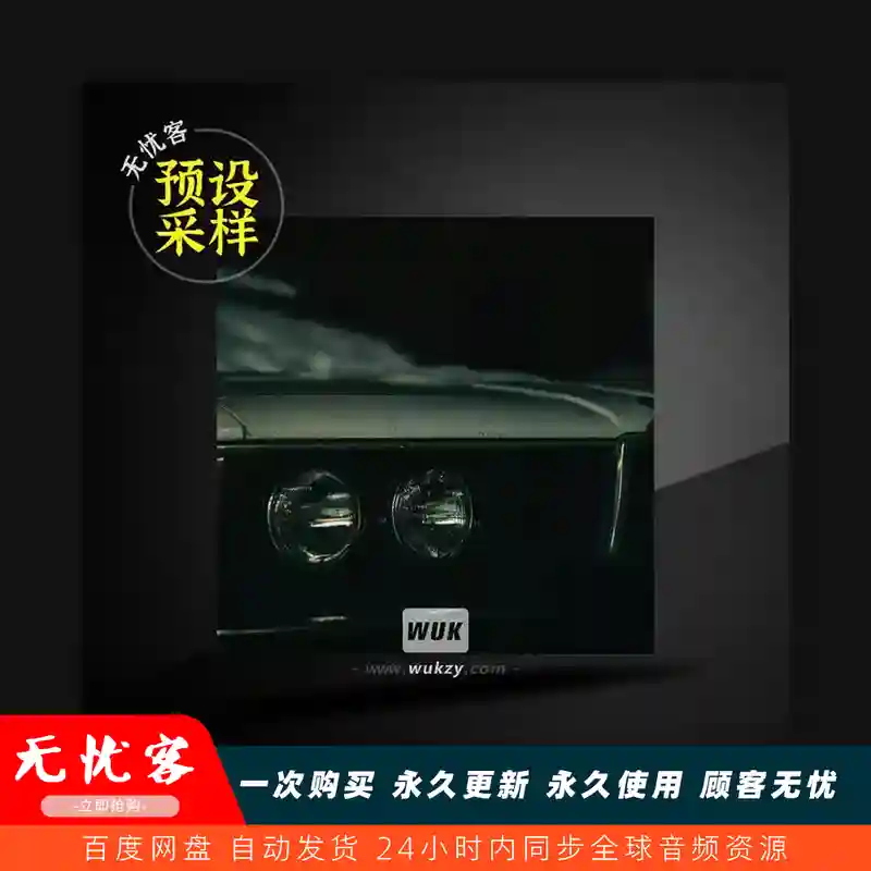 采样	Gibberish Samples Icy WAV（冰冷氛围采样）