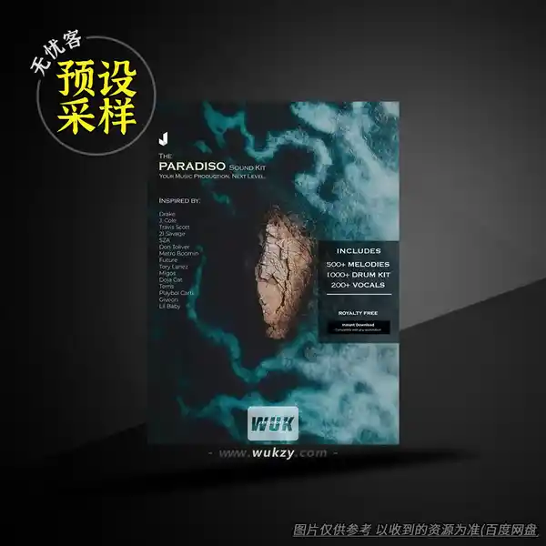 采样	JX Studios PARADISO Sound Kit MULTiFORMAT（天堂音效采样包）