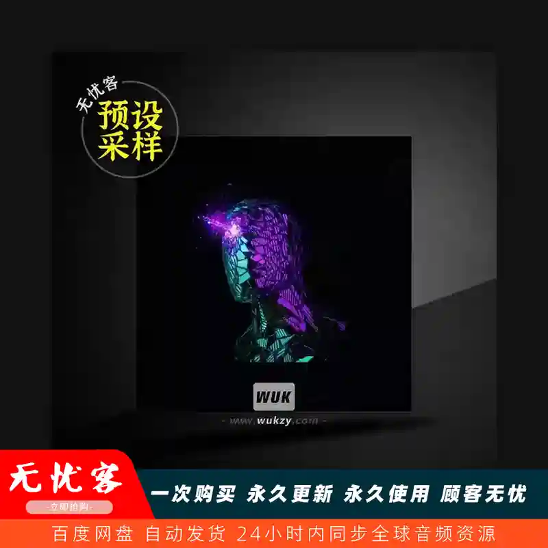 采样	Key Jungle Slow Motion Modern RnB Samples WAV MiDi（慢节奏RnB采样）