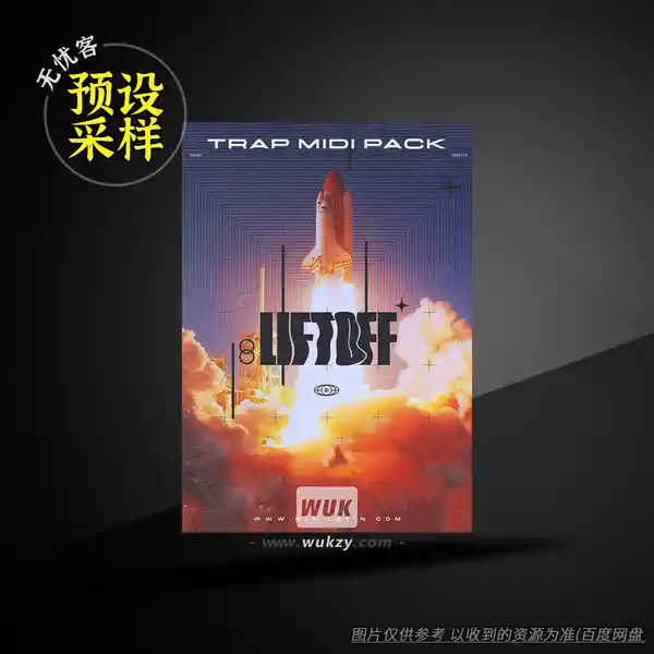 采样	Midilatino Liftoff Trap Midi Pack（Trap风格MIDI包）