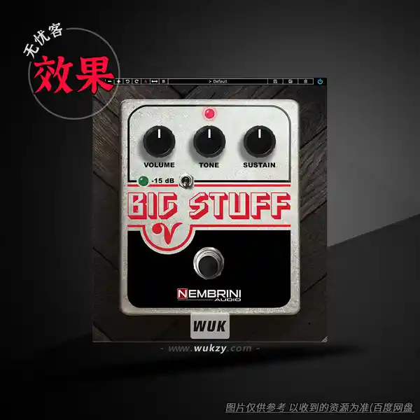 效果	Nembrini Audio Big Stuff（谐波失真+持续延音混合效果器）（W+M）