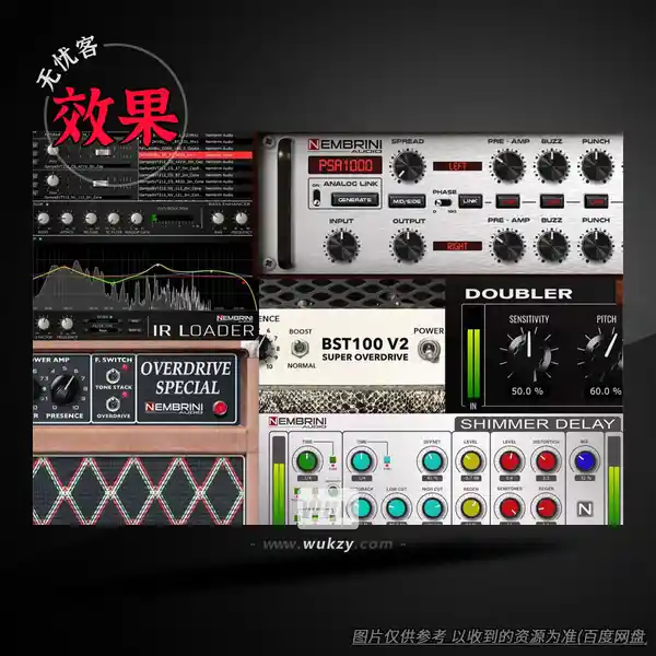 效果	Nembrini Audio Everything Complete Bundle（吉他贝斯箱头一站式套装）（W）