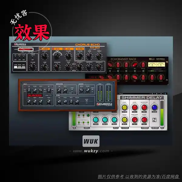 效果	Nembrini Audio Delay Bundle（复古现代延迟效果器套装）（M）