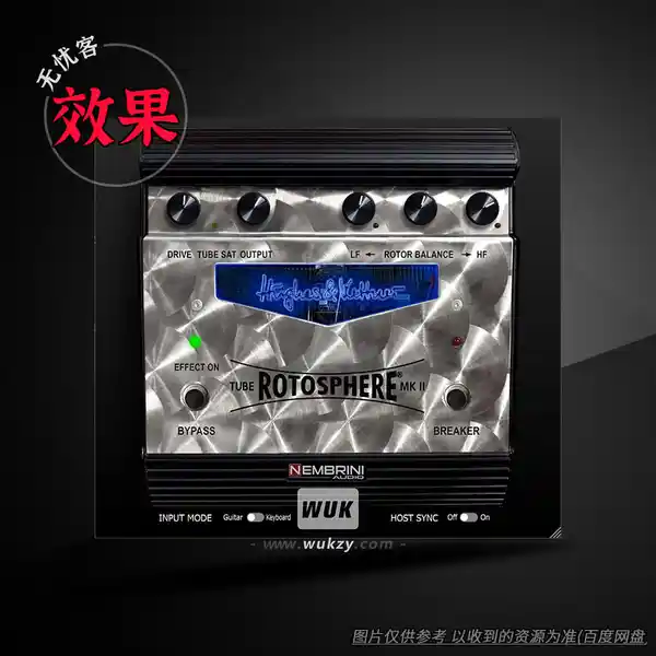 效果	Nembrini Audio HK Tube Rotosphere（HK电子管旋转音箱+颤音）（W+M）