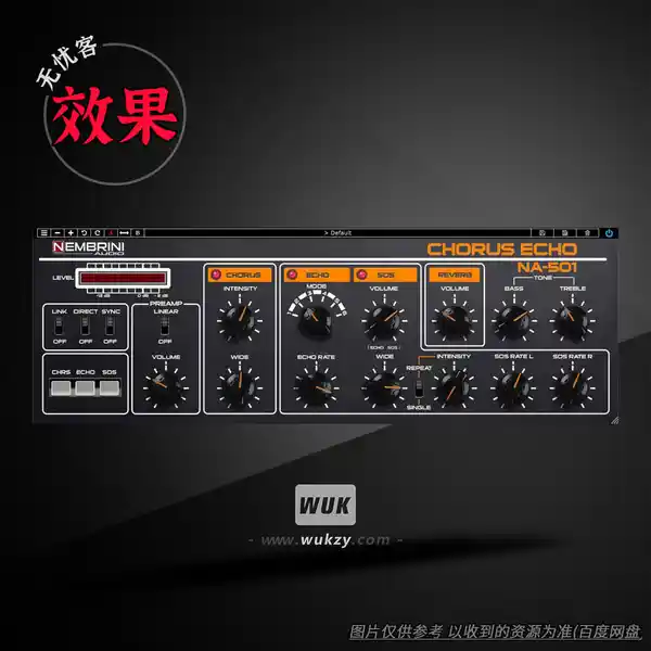 效果	Nembrini Audio NA 501 Chorus Echo（复古合唱+延迟效果器）（W）