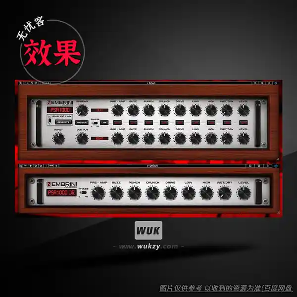 效果	Nembrini Audio NA PSA1000 Bundle（经典前置放大+饱和压缩器套装）（W）